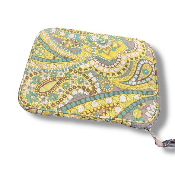 Vera Bradley Tablet Case Lemon Parfait Sleeve iPad Kindle Zippered Pouch 9 x 7" - Picture 12 of 12